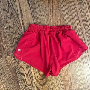 lululemon athletica Hotty Hot Low-Rise Dark Red
